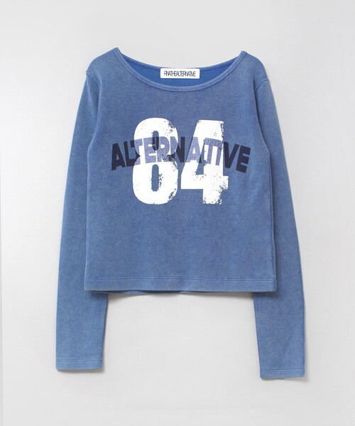 RNA（アールエヌエー）の「M2549 ＷフェイスコンパクトロンＴ（トップス・レディース・ブラック/ブルー/オレンジ）」の2枚目の写真