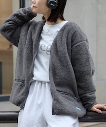 CIAOPANIC TYPY（チャオパニックティピー）の「【Franklin Climbing】カスケードシェルパーフリースカーディガン（ジャケット/アウター）」