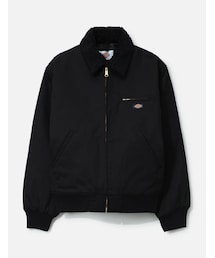 WACKO MARIA◆天国東京/コーチジャケット/M/ポリエステル/BLK ワコマリア 天国東京 裏ボア コーチジャケット