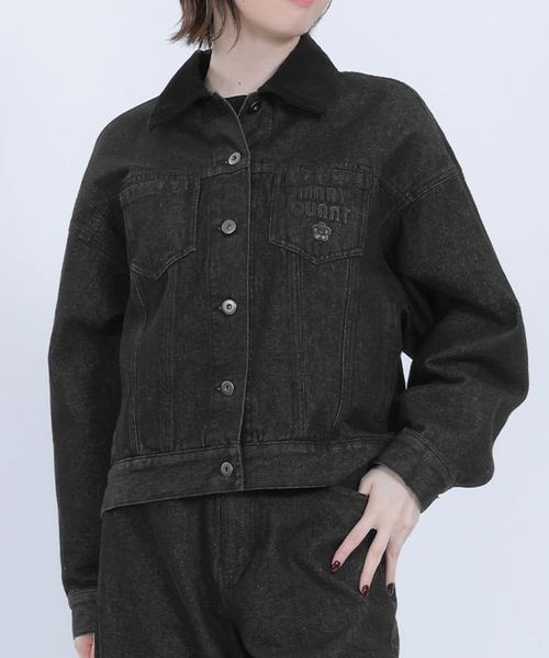 MARY QUANT（マリークワント）の「レトロロゴデニム ブルゾン（）」 - WEAR