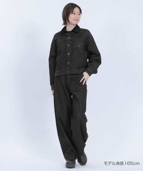 MARY QUANT（マリークワント）の「レトロロゴデニム ブルゾン（）」 - WEAR