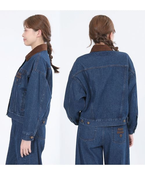 MARY QUANT（マリークワント）の「レトロロゴデニム ブルゾン（）」 - WEAR