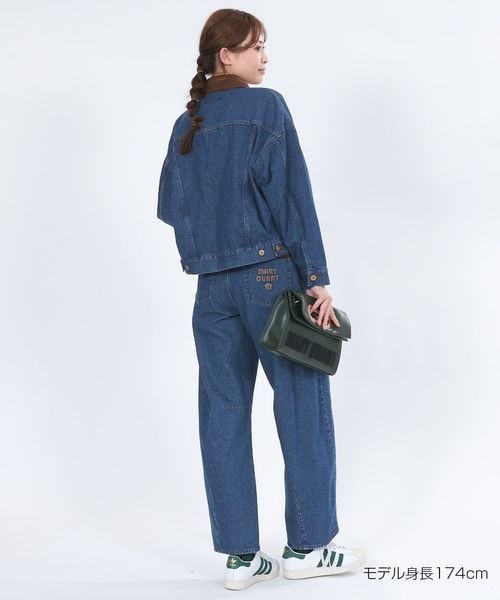 MARY QUANT（マリークワント）の「レトロロゴデニム ブルゾン（）」 - WEAR
