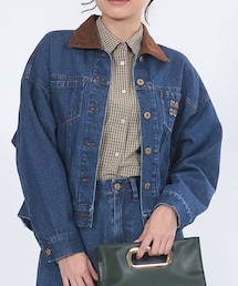 MARY QUANT（マリークワント）の「レトロロゴデニム ブルゾン（）」 - WEAR