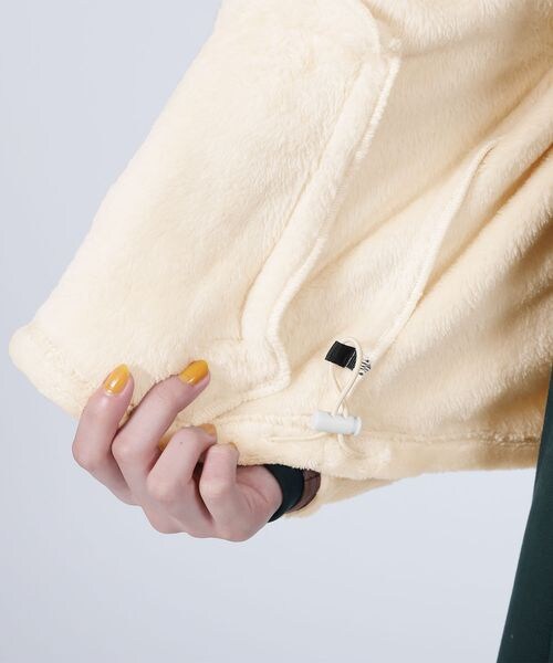 MARY QUANT（マリークワント）の「KANGOL×MQ フリース ブルゾン 