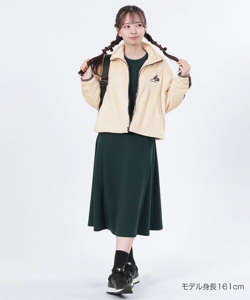 MARY QUANT（マリークワント）の「KANGOL×MQ フリース ブルゾン