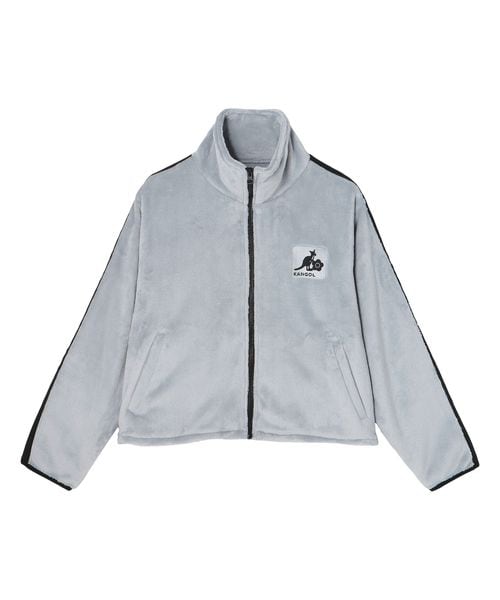 MARY QUANT（マリークワント）の「KANGOL×MQ フリース ブルゾン 