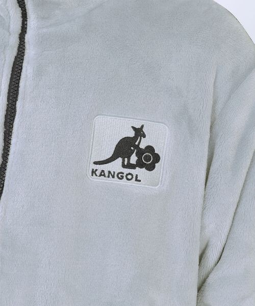 MARY QUANT（マリークワント）の「KANGOL×MQ フリース ブルゾン 