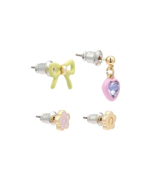 MARY QUANT（マリークワント）の「チャームMIX ピアス（）」 - WEAR
