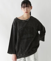 RAGEBLUE（レイジブルー）の「カレッジロゴ刺繍ピグメントプルオーバー（その他）」