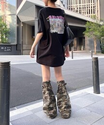 repipi armario（レピピ アルマリオ）の「SHIBUYAフォトTワンピース（トップス）」