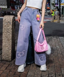 repipi armario（レピピ アルマリオ）の「ホックデニムパンツ（パンツ）」