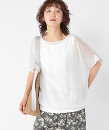 studio CLIP（スタディオクリップ）の「インナードッキングブラウス（トップス）」