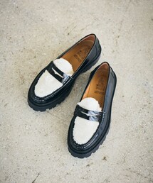 studio CLIP（スタディオクリップ）の「FUR LOAFER（その他）」