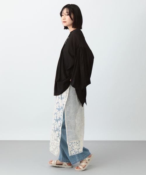 natural by clipカットワークレーススカート natural by clip》カットワークレーススカート[プチサイズあり