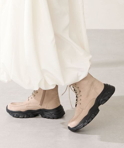 ORiental TRaffic(オリエンタルトラフィック)の「スニーカーソール編み上げブーツ/51405(その他・レディース・ブラック20/ブラウン30/グレー46・S(22.0-22.5)/M(23.0-23.5)/L(24.0-24.5)/LL(25.0-25.5))」の14枚目の写真