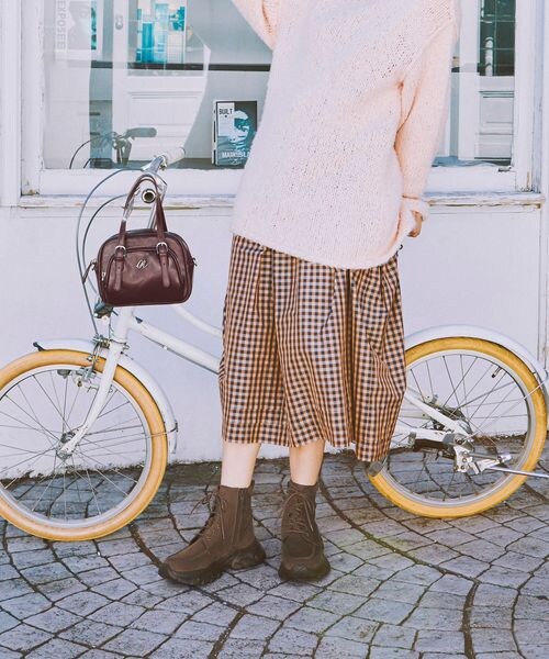 ORiental TRaffic(オリエンタルトラフィック)の「スニーカーソール編み上げブーツ/51405(その他・レディース・ブラック20/ブラウン30/グレー46・S(22.0-22.5)/M(23.0-23.5)/L(24.0-24.5)/LL(25.0-25.5))」の12枚目の写真