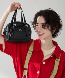 ORiental TRaffic | シルバーロゴモチーフボストンバッグ/BA-265(バッグ)