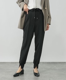 GLOBAL WORK（グローバルワーク）の「貴島明日香さん着用/ウツクシイージーＷクロスジョグパンツ/499659（その他・レディース）」