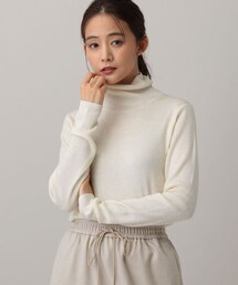 GLOBAL WORK（グローバルワーク）の「MATINEE LINE/シルクウールリブハイネック/611157（その他）」