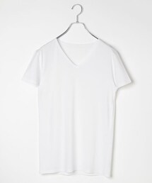 GLOBAL WORK（グローバルワーク）の「Fffit エフィット/やわらかストレッチインナーVネックTシャツ/494505（トップス）」