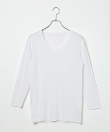 GLOBAL WORK（グローバルワーク）の「Fffit エフィット/やわらかストレッチ温度調節Tシャツ/長袖/598070（トップス）」