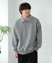 GLOBAL WORK（グローバルワーク）の「あったか裏起毛ハーフジップスウェット/AND YUA ANY/591458（その他）」