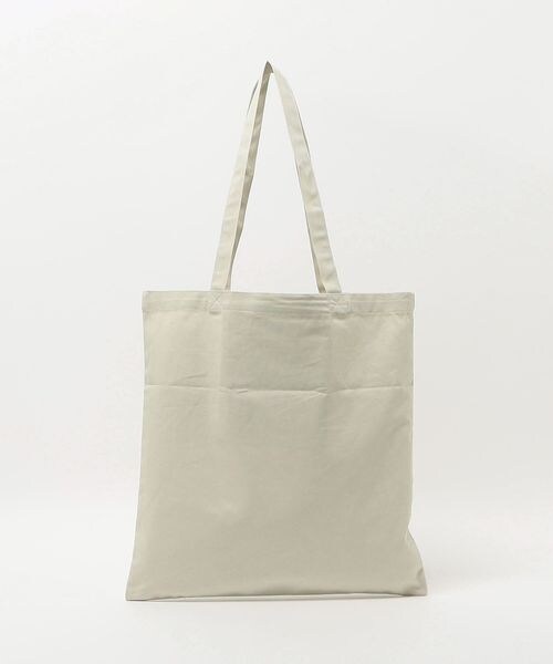 BEAUTY&YOUTH UNITED ARROWS（ビューティーアンドユースユナイテッドアローズ）の「＜NICE WEATHER＞ロゴ トートバッグ（バッグ・NATURAL(02)/NAVY(49)・FREE）」の5枚目の写真