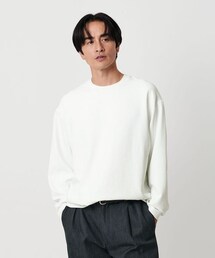 BEAUTY&YOUTH UNITED ARROWS（ビューティーアンドユースユナイテッドアローズ）の「FUSION TWL フィッシュスリーブ クルーネック カットソー（トップス）」
