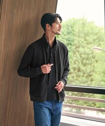 BEAUTY&YOUTH UNITED ARROWS（ビューティーアンドユースユナイテッドアローズ）の「エアリー カノコ ジップ ブルゾン 抗菌防臭（トップス）」