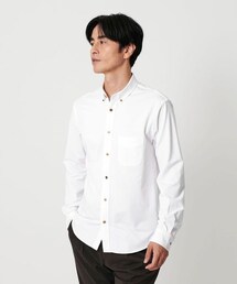 BEAUTY&YOUTH UNITED ARROWS（ビューティーアンドユースユナイテッドアローズ）の「クイック ストレッチ シャンブレー ボタンダウン シャツ SLIM型 吸水速乾（トップス）」
