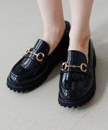 卑弥呼（ヒミコ）の「トラックソールレインローファー/654301（その他）」