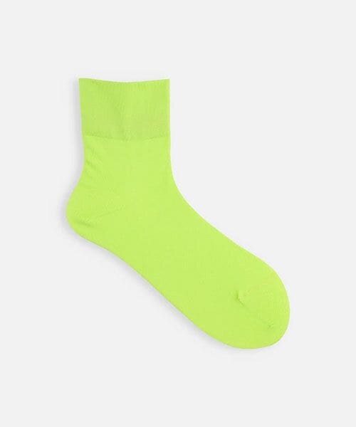 靴下屋(クツシタヤ)の「ドライ無地ショートソックス/011133010(その他・オフホワイト01/キナリ04/シルバーグレー10/クロ12/ベージュ20/オレンジ52/ライムグリーン73/グレイッシュブルー88・F)」の10枚目の写真
