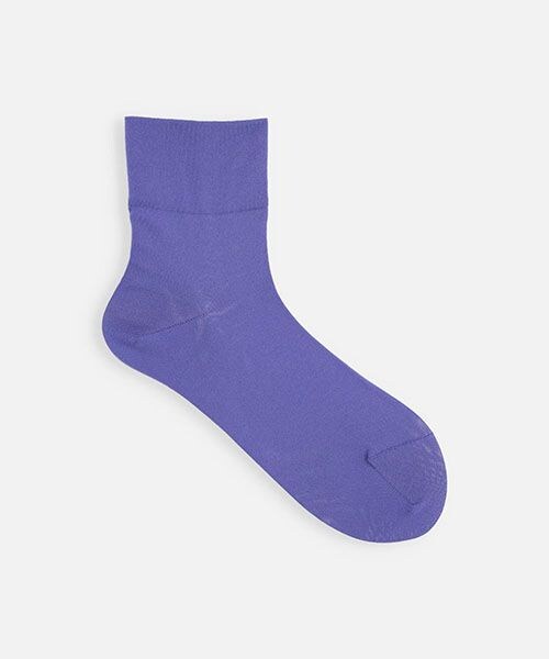 靴下屋(クツシタヤ)の「ドライ無地ショートソックス/011133010(その他・オフホワイト01/キナリ04/シルバーグレー10/クロ12/ベージュ20/オレンジ52/ライムグリーン73/グレイッシュブルー88・F)」の8枚目の写真