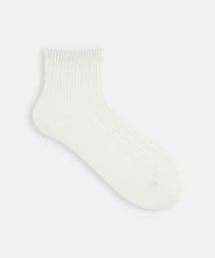靴下屋（クツシタヤ）の「綿麻縦タックショートソックス/011132992（その他）」