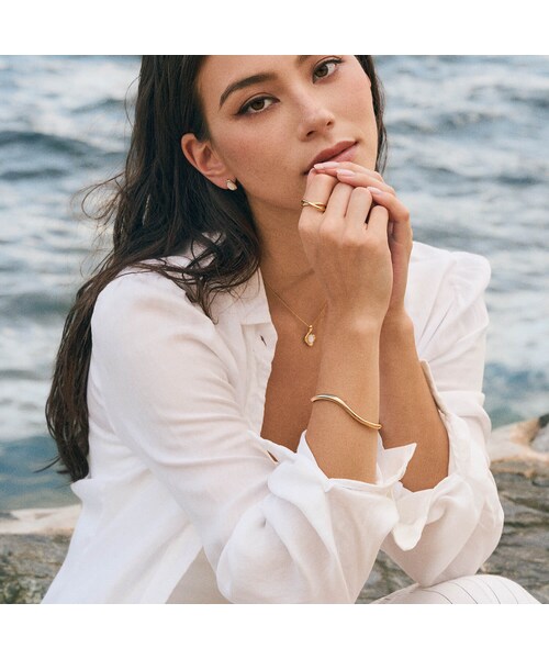 By Invite Only（バイインバイトオンリー）の「Gold Galia Bangle（その他・レディース・Gold・Other）」の6枚目の写真