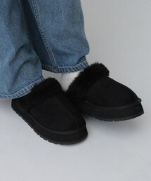 LEPSIM（レプシィム）の「フェイクムートン厚底サボ（その他）」