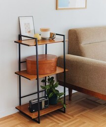 studio CLIP（スタディオクリップ）の「ウッド＆アイアン3段シェルフ（その他）」