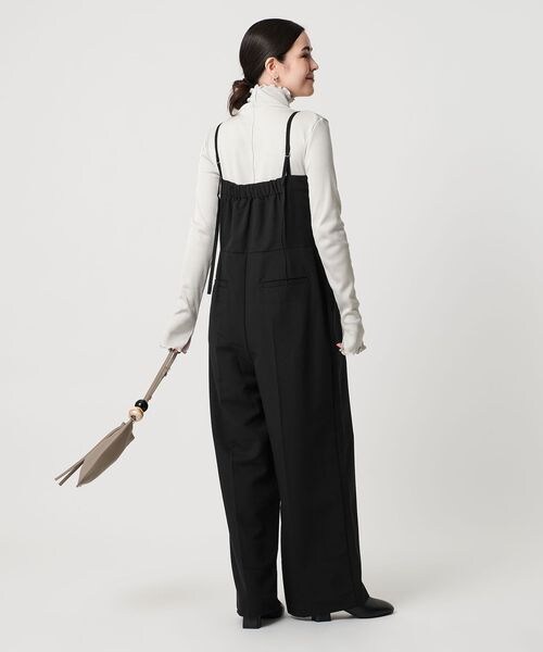 BEAUTY&YOUTH UNITED ARROWS(ビューティーアンドユースユナイテッドアローズ)の「ドレープツイルオールインワン ウォッシャブル(オールインワン・サロペット・レディース・BLACK(10)/MD.GRAY(22)/NAVY(49)・S/M)」の11枚目の写真