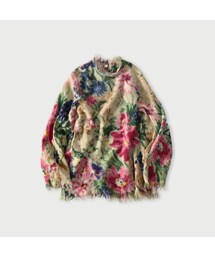 45R（フォーティファイブアール）の「縮絨ジャルダンプリントのぽよんブラウス（その他・レディース）」