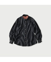 45R（フォーティファイブアール）の「45プチデニムのちび衿長袖クッペシャツ（濃）（その他・レディース）」