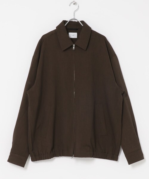 URBAN RESEARCH DOORS（アーバンリサーチドアーズ）の「『UR TECH』 完声ジップブルゾン（ブルゾン・メンズ・BLACK/TOP BROWN/GLENCHECK・M/L/XL）」の10枚目の写真