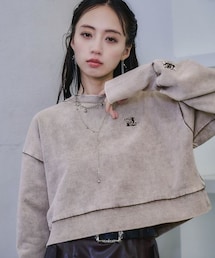 HARE（ハレ）の「ビジューポイントシシュウスウェット（その他）」