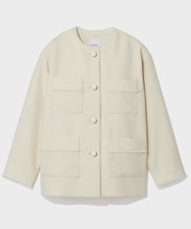 LEPSIM（レプシィム）の「ツィードオーバージャケット（ジャケット/アウター）」