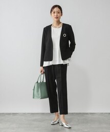 GLOBAL WORK（グローバルワーク）の「スゴラクストレッチ/Vネックジャケット3点セット/581018（その他）」