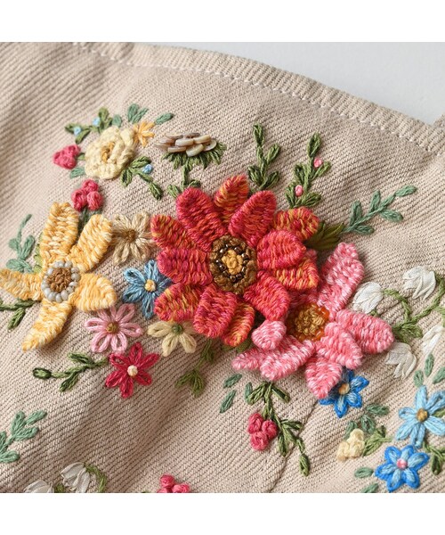 45R（フォーティファイブアール）の「リネン重ね刺繍のキャミソール（その他・レディース・12-ベージュ・00-フリー）」の14枚目の写真