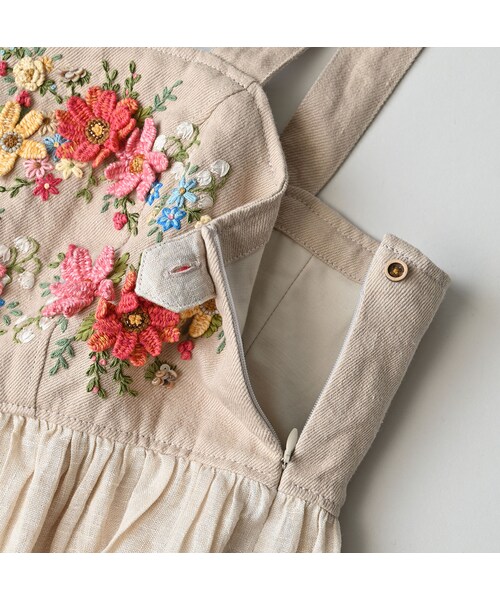45R（フォーティファイブアール）の「リネン重ね刺繍のキャミソール（その他・レディース・12-ベージュ・00-フリー）」の15枚目の写真