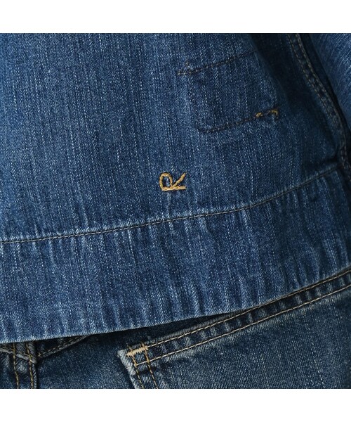 45R（フォーティファイブアール）の「麦比古デニムのまるパフブラウス（加工）（その他・レディース・77-インディゴ 重・02-M/03-L）」の13枚目の写真