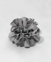 3coins | ストライプフリルシュシュ(シュシュ)