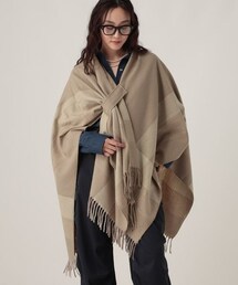 Elura（エルーラ）の「チェックフリンジケープ（その他）」